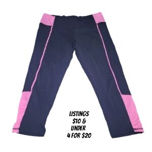 Athletic Capri Pants Size Small Athleisure Legging Workout Yoga Loungewear